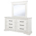 6 Drawer Dresser With Mirror - Vintage Furniture Max