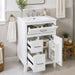 Modern Bathroom Vanity With Sink, Flip Drawer & 2 Drawers, Soft Close Hinges, Adjustable Shelf Hearth and Haven