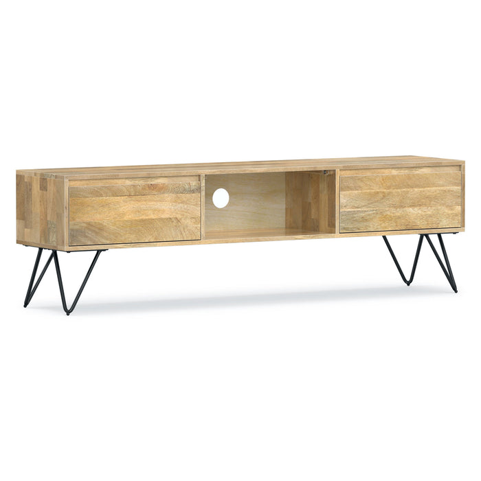 Hunter - Handcrafted TV Media Stand - Natural Simpli-Home