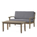 4 Person Outdoor Seating Group With Water Resistant Cushions Noble House