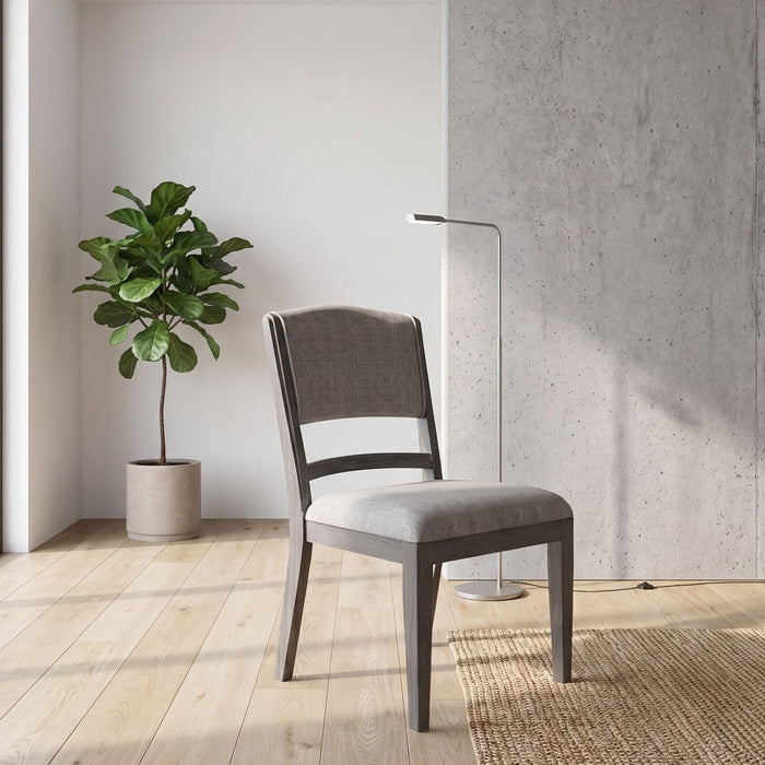 Arcus - Dining Chair (Set of 2) - Charcoal Gray Home Essentials