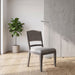 Arcus - Dining Chair (Set of 2) - Charcoal Gray Home Essentials