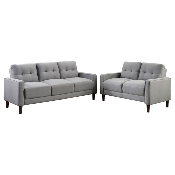 Harvey - Track Arm Tufted Sofa Set Furniture Max