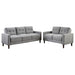 Harvey - Track Arm Tufted Sofa Set Furniture Max