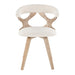 Gardenia - Mid Century Modern Dining Chair Lumi Source