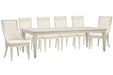 Newport - 7 Piece Extendable Rectangular Dining Table Set Magnussen Furniture
