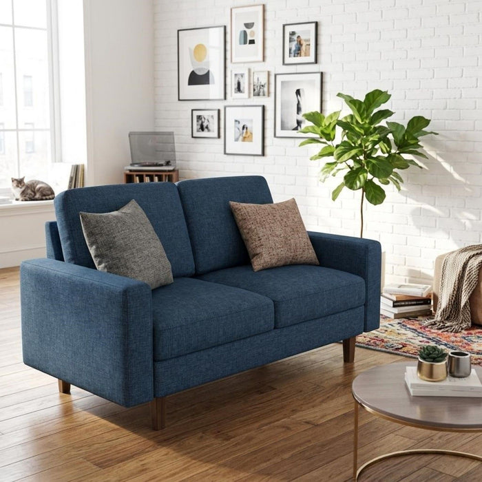Loveseat Sofa, 2 Seat Couch With Removable Cushion For Living Room US Pride