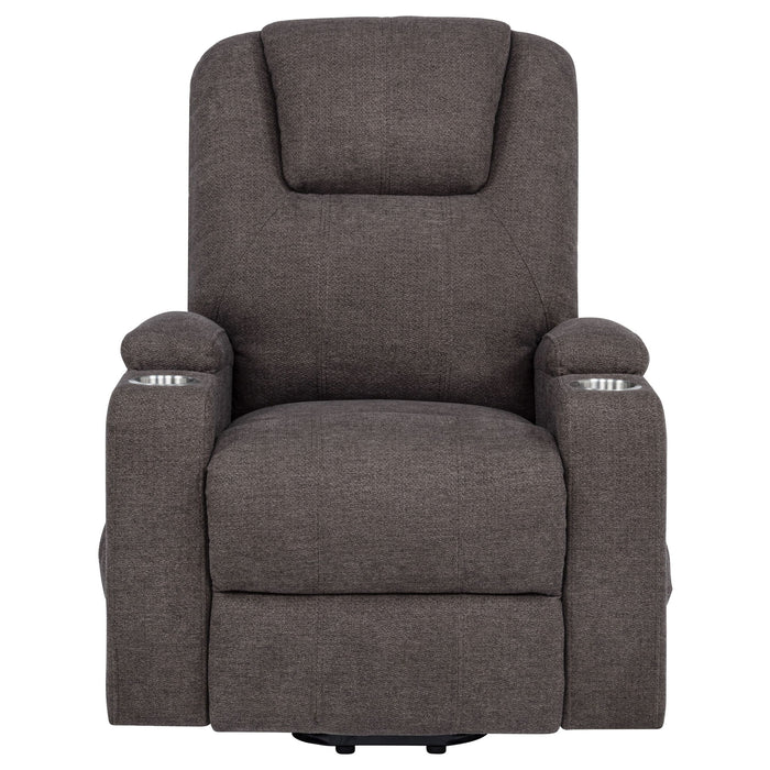 Power Lift Massage Recliner With Heat And Remote Control Furniture Max