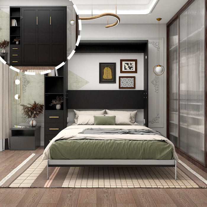 Multifunctional Vertical Murphy Wall Bed Home Essentials
