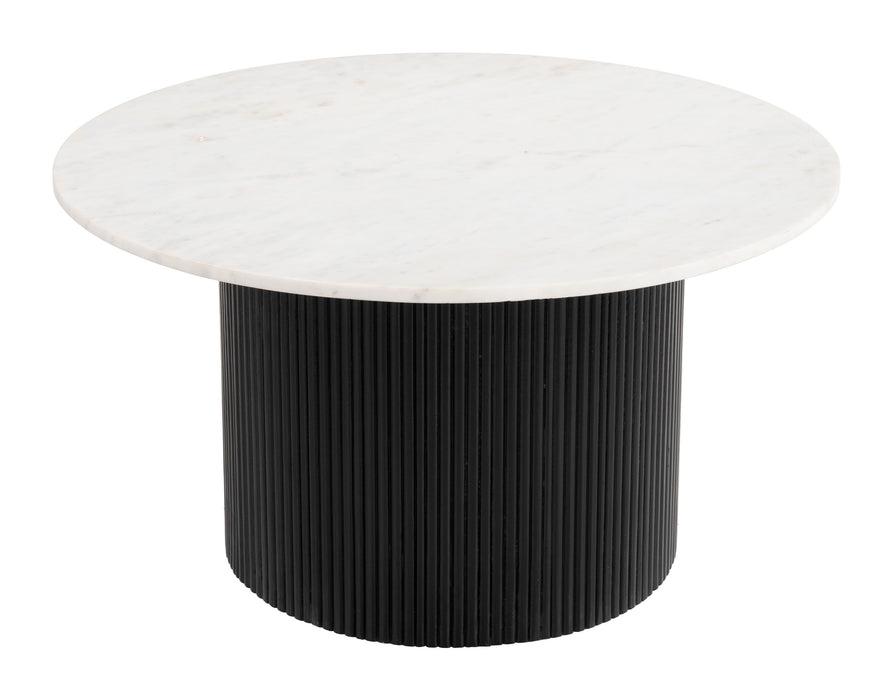 Izola - Coffee Table - White / Black