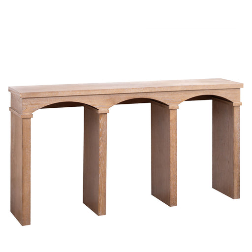 Archway Console Table - Antique Natural / Light Natural / Natural Home Essentials