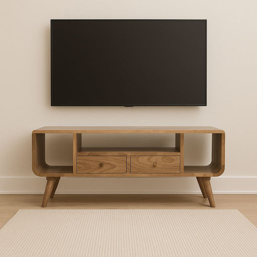 Soba - Multi Media Unit - Brown Artisan Furniture