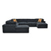 Custom Configuration Modular Sectional With Toss Pillows Home Essentials