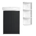 Freestanding Bathroom Vanity With Sink And Storage Rack, Soft Close Doors Base With Basin Home Essentials