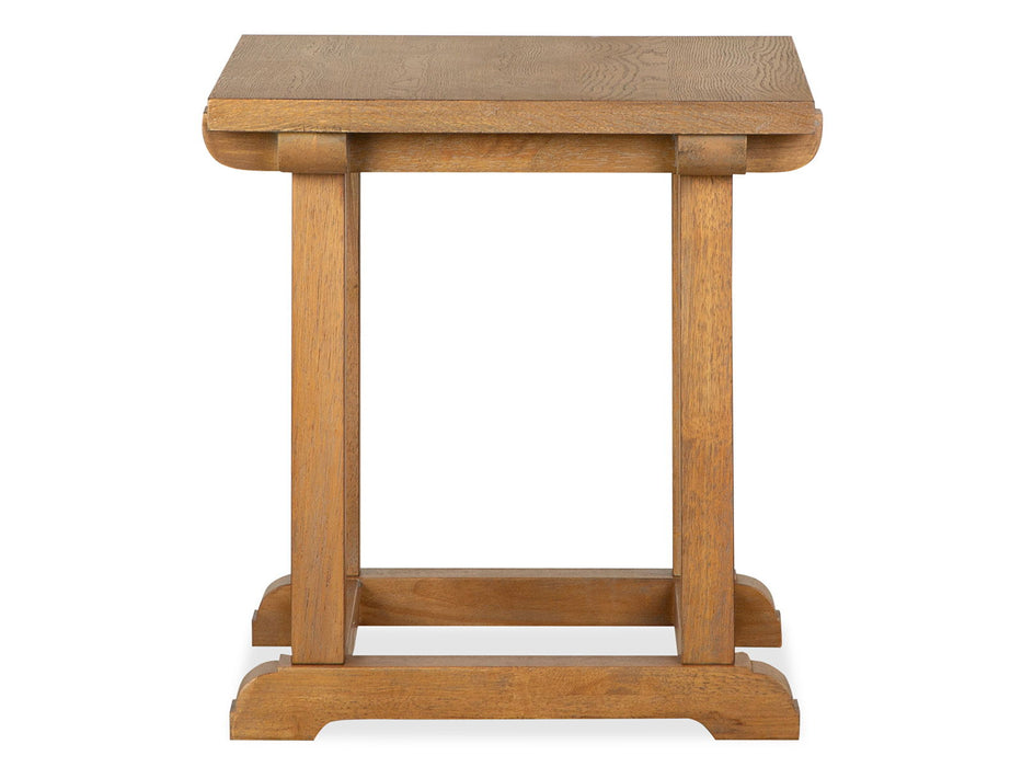 Lindon - Rectangular End Table - Belgian Wheat Magnussen Furniture