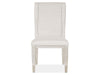 Lenox - Upholstered Host Side Chair (Set of 2) - Warm Silver Magnussen Furniture