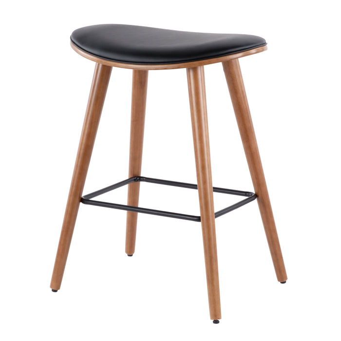 Saddle - Contemporary Counter Stool (Set of 2)