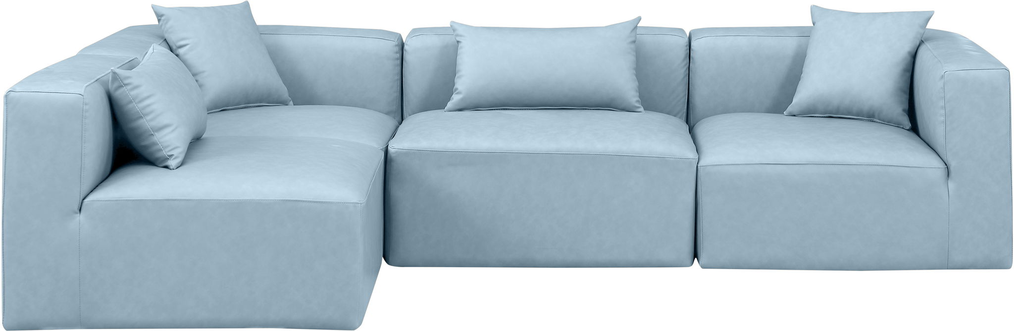 Cube - 4 Piece Modular Corner Sectional Meridian Furniture