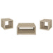 Hermosa - Table Set With Open Sides Furniture Max