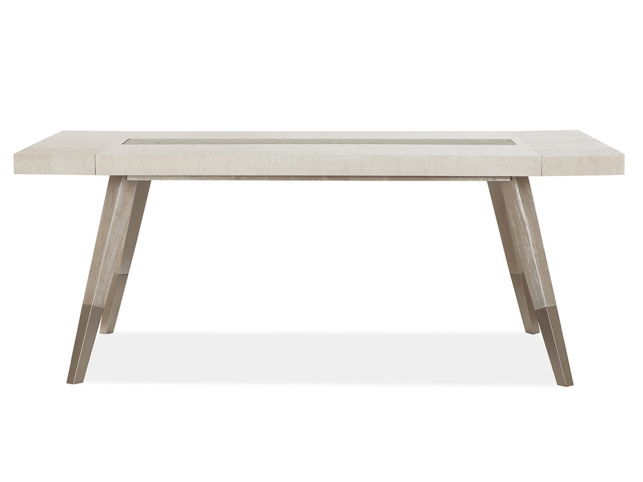 Lenox - Rectangular Dining Table - Warm Silver Magnussen Furniture