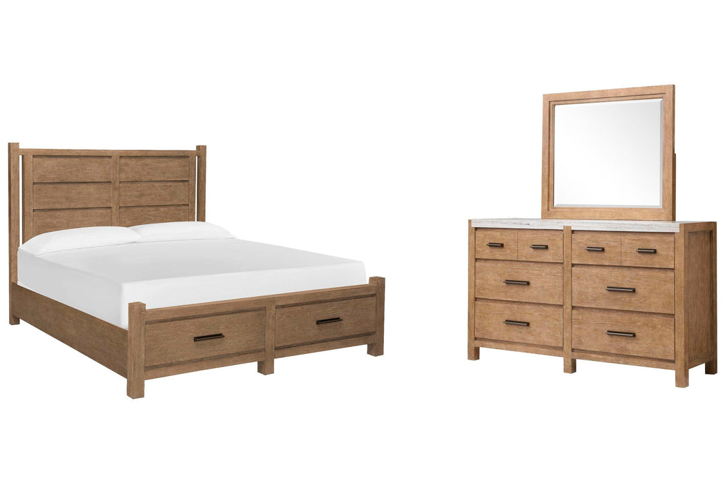 Plum Creek - Panel Storage Bedroom Set Magnussen Furniture