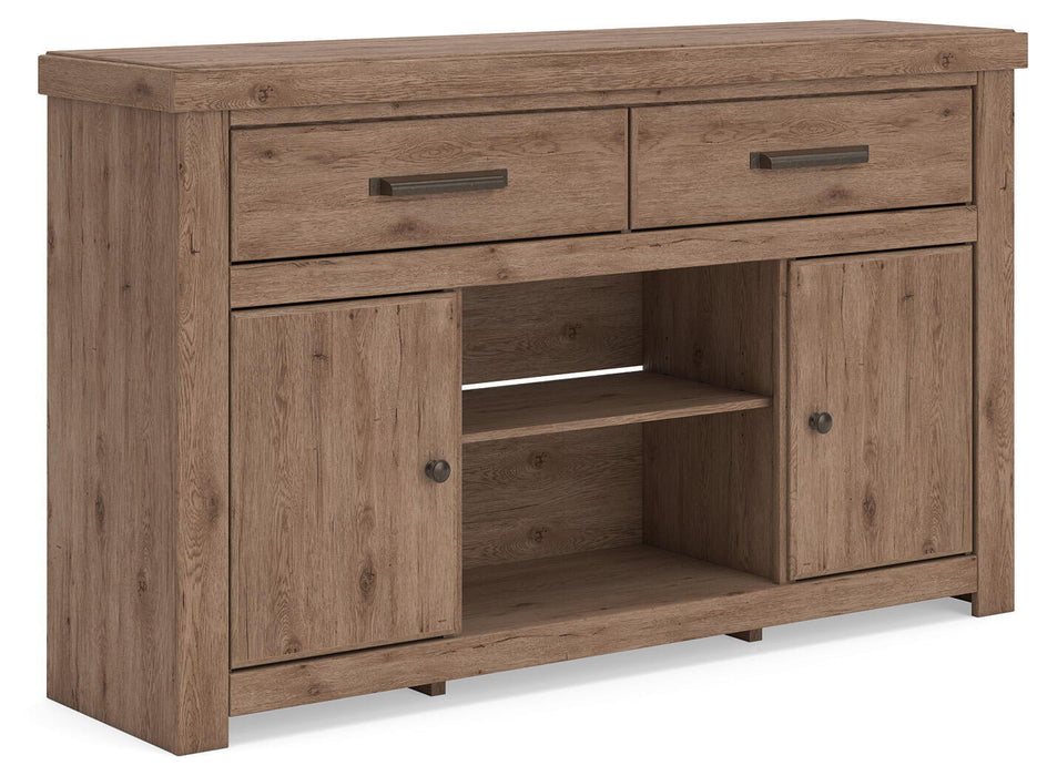Garistyn - LG TV Stand With Fireplace Option Signature Design by Ashley®