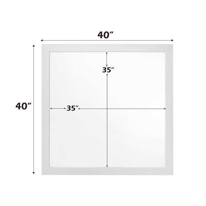 Casilda - Mirror - White Acme