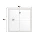 Casilda - Mirror - White Acme