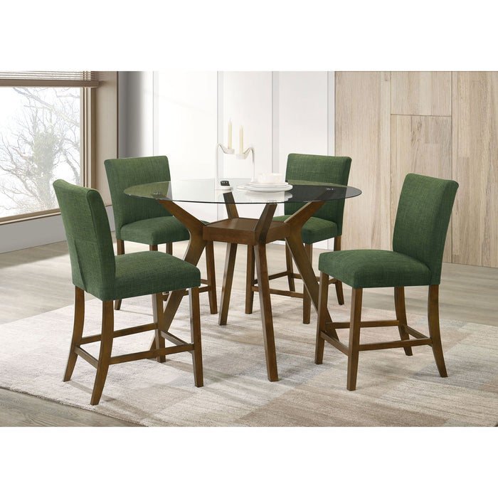 Flynn - 5 Piece Counter Height Dining Set Furniture Max