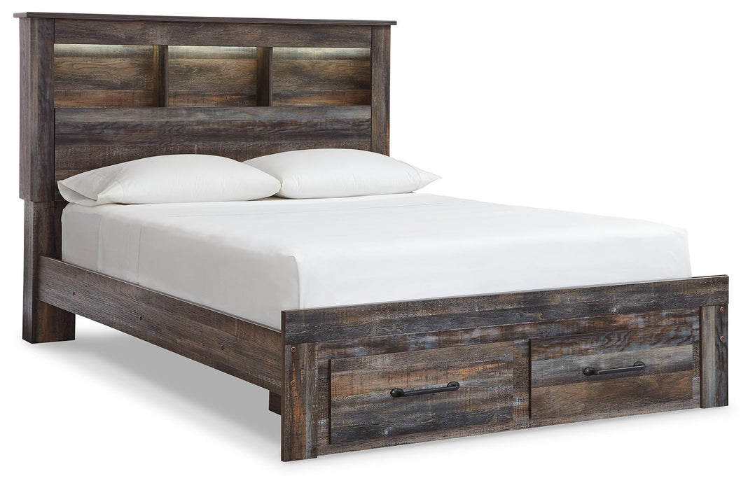Drystan - Panel Bookcase Bed Signature Design by Ashley®