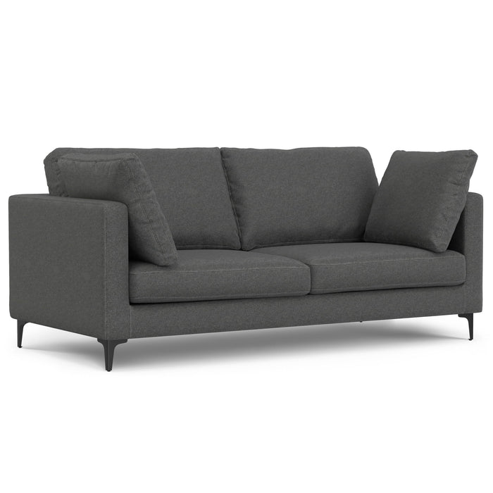 Ava - Mid Century Sofa With Ottoman Set Simpli-Home