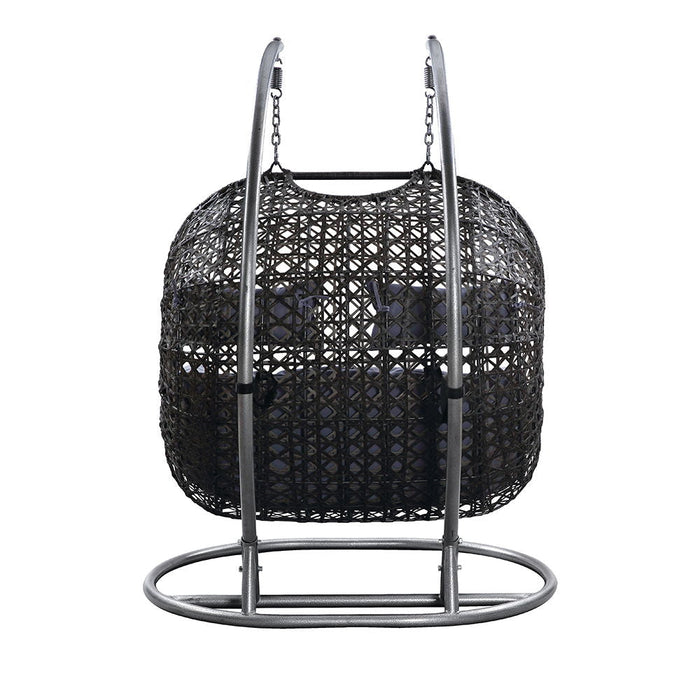 Vasant - 52" Hanging Chair - Fabric & Wicker ACME