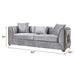 Velencia - Sofa - Silver Matrix Furniture Group