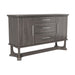 Arcus - Server - Charcoal Gray Home Essentials