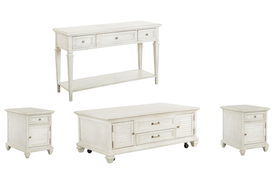 Newport - Lift Top Storage Cocktail Table Set Magnussen Furniture