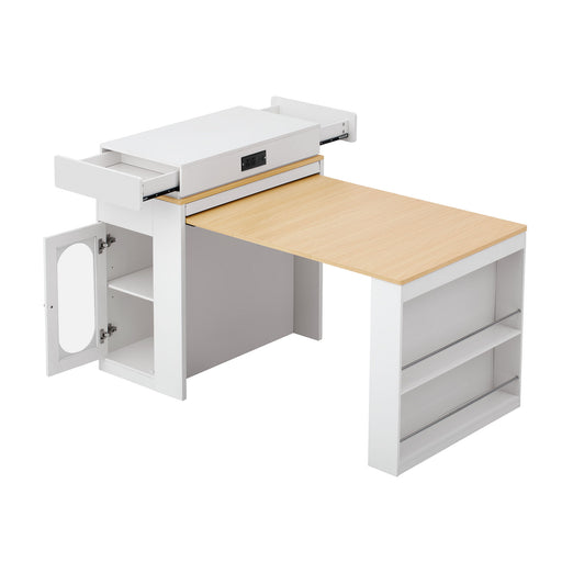 Extendable Dining Table With Folding Top Hearth and Haven