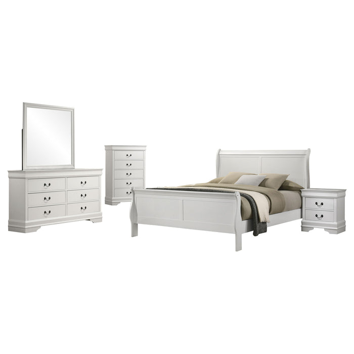Bedroom Set With Curved Details Furniture Max