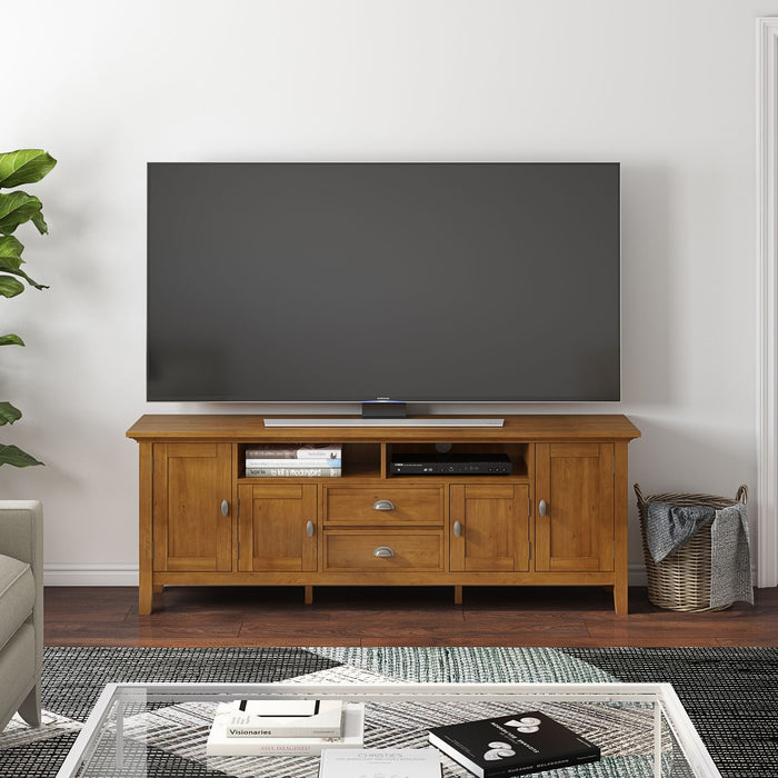 Redmond - Handcrafted TV Media Stand Simpli-Home