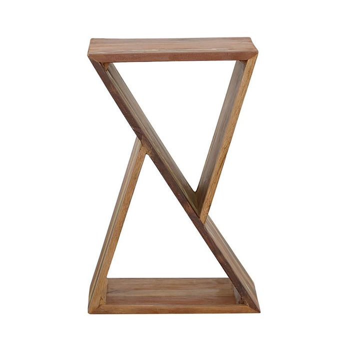 Accent Table Geometric Design - Natural Furniture Max