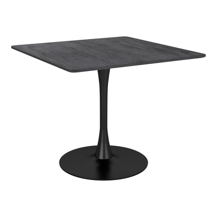 Steel Dining Table - Black