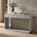 onsole Table With 3 Drawers And Display Shelf Noble House