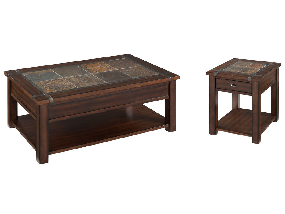 Roanoke - Rectangular Lift Top Cocktail Table Set Magnussen Furniture