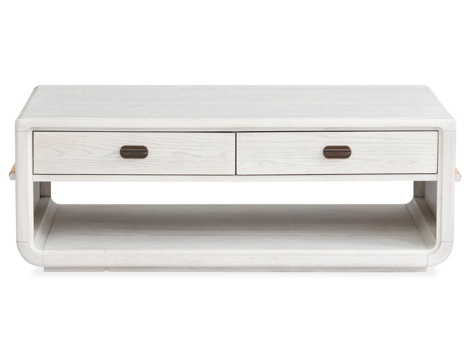 Sunset Cove - Rectangular Cocktail Table With Casters Magnussen Furniture