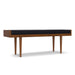Anya - Ottoman Bench - Black Simpli-Home