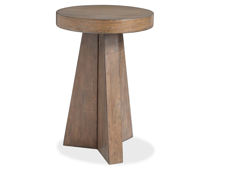 Lansbury - Round Accent End Table - Antique Wheat Magnussen Furniture