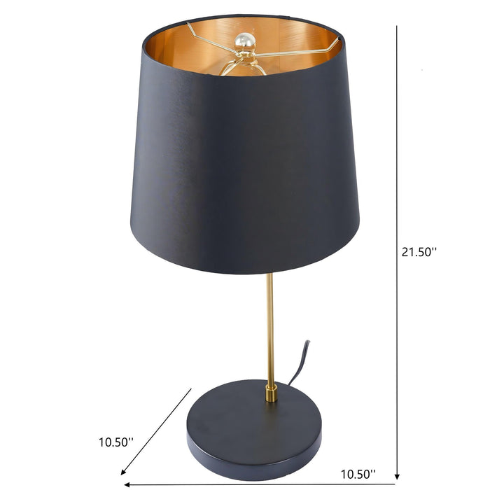 Desk Lamp For Bedside And Table Use - Black Ashcroft Furniture