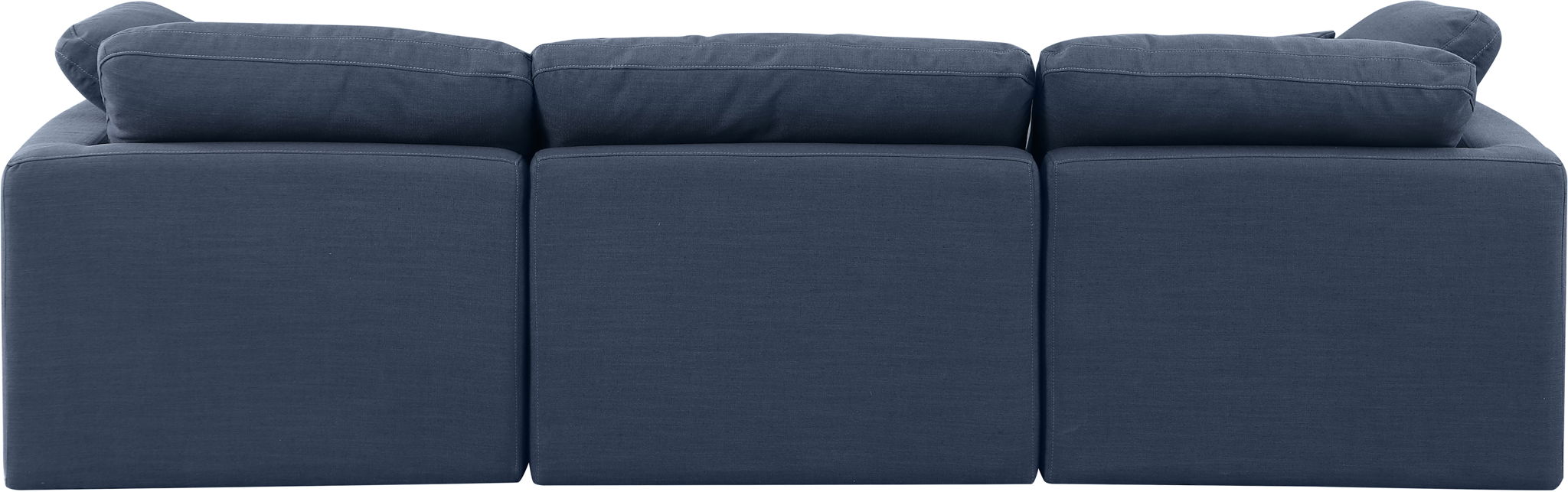 Indulge - Linen 3 Seat Modular Sofa Meridian Furniture