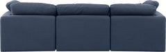 Indulge - Linen 3 Seat Modular Sofa Meridian Furniture