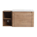 Wall Mounted Bathroom Vanity & Sink, Storage Shelves & Soft Close Door Home Essentials