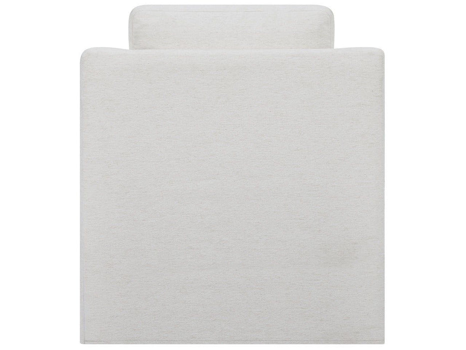 Augustine - Slipcover Swivel Glider - White Universal Furniture